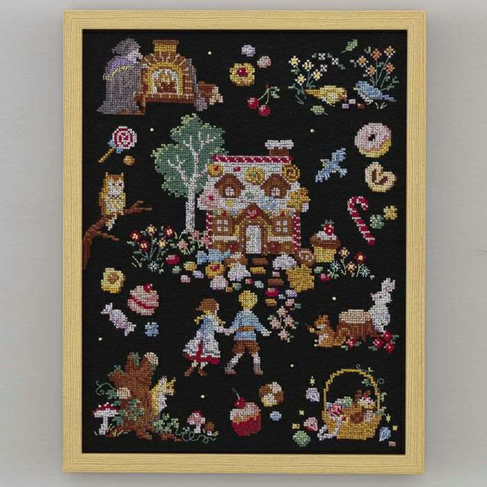 [預購]日本刺繡材料包 [糖果屋]