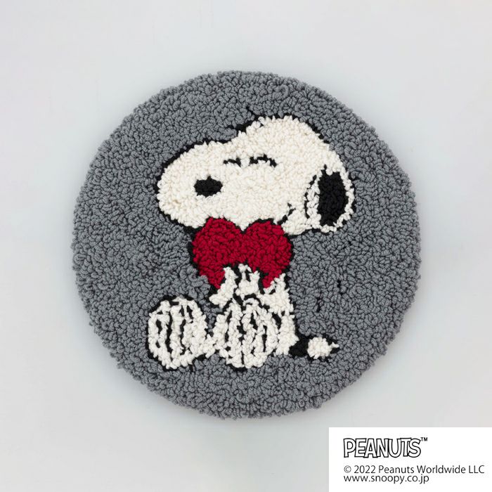 [預購]日本俄羅斯刺繡/戳戳繡材料包 [史努比坐墊]