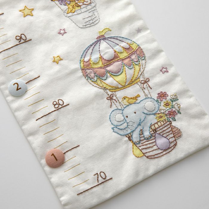 [預購]日本刺繡材料包 [兒童高度計-捕捉星星]