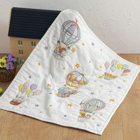 [預購]日本刺繡材料包 [嬰兒毯-捕捉星星]