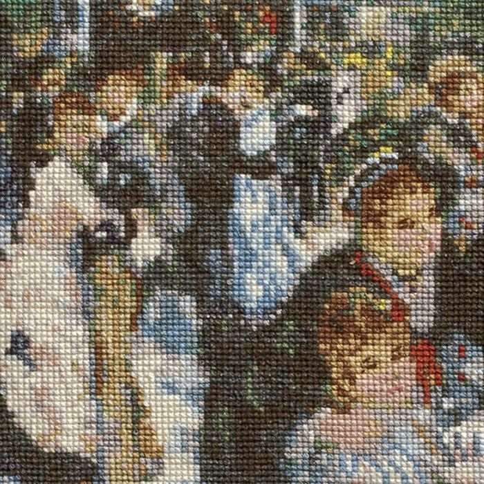 [預購]日本十字繡材料包 [Moulin de la Galette] 連金框架