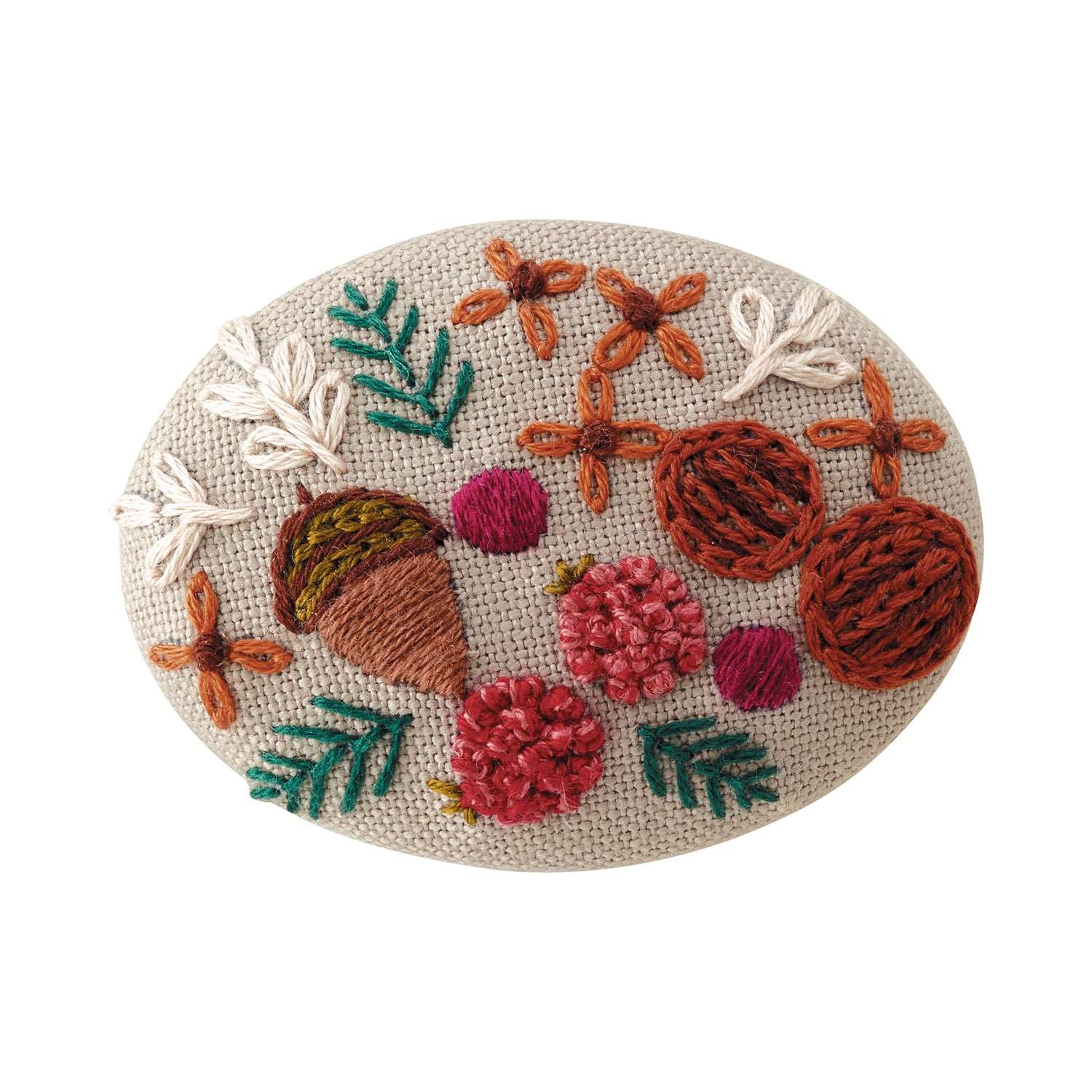 Olympu GARDEN PARTY 法式刺繡材料 [胸針]