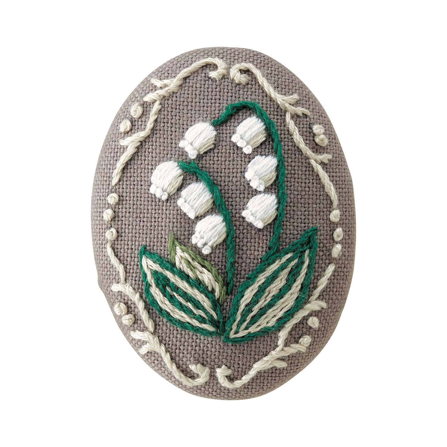 Olympu GARDEN PARTY 法式刺繡材料 [胸針]