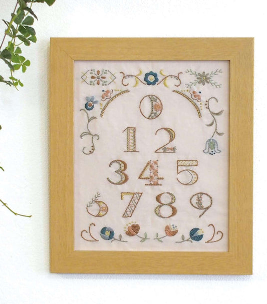 Olympus GARDEN PARTY 法式刺繡材料包 [數字款]