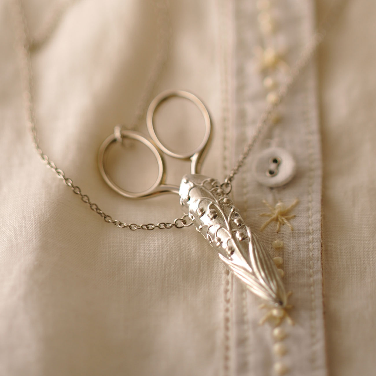 日本Clover 鈴蘭 Porte Bonheur 剪刀