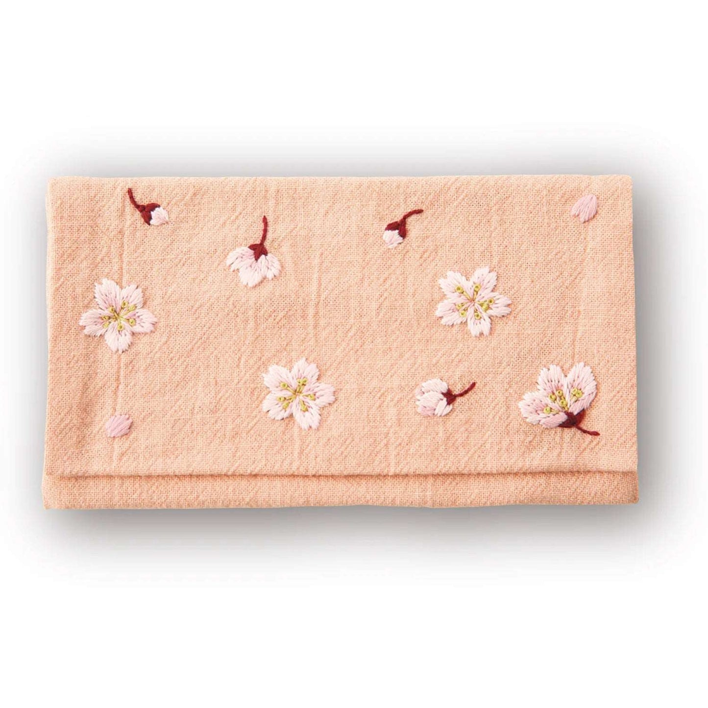 Olympus 花語 小袋子刺繡材料包[櫻花]