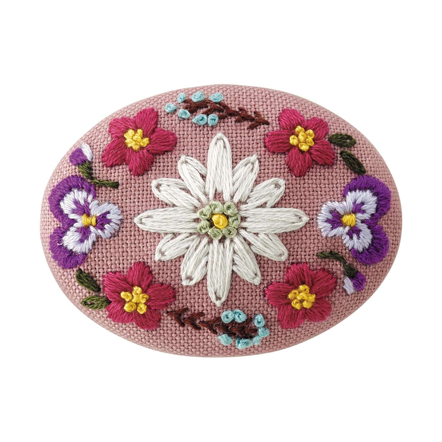 Olympu GARDEN PARTY 法式刺繡材料 [胸針]