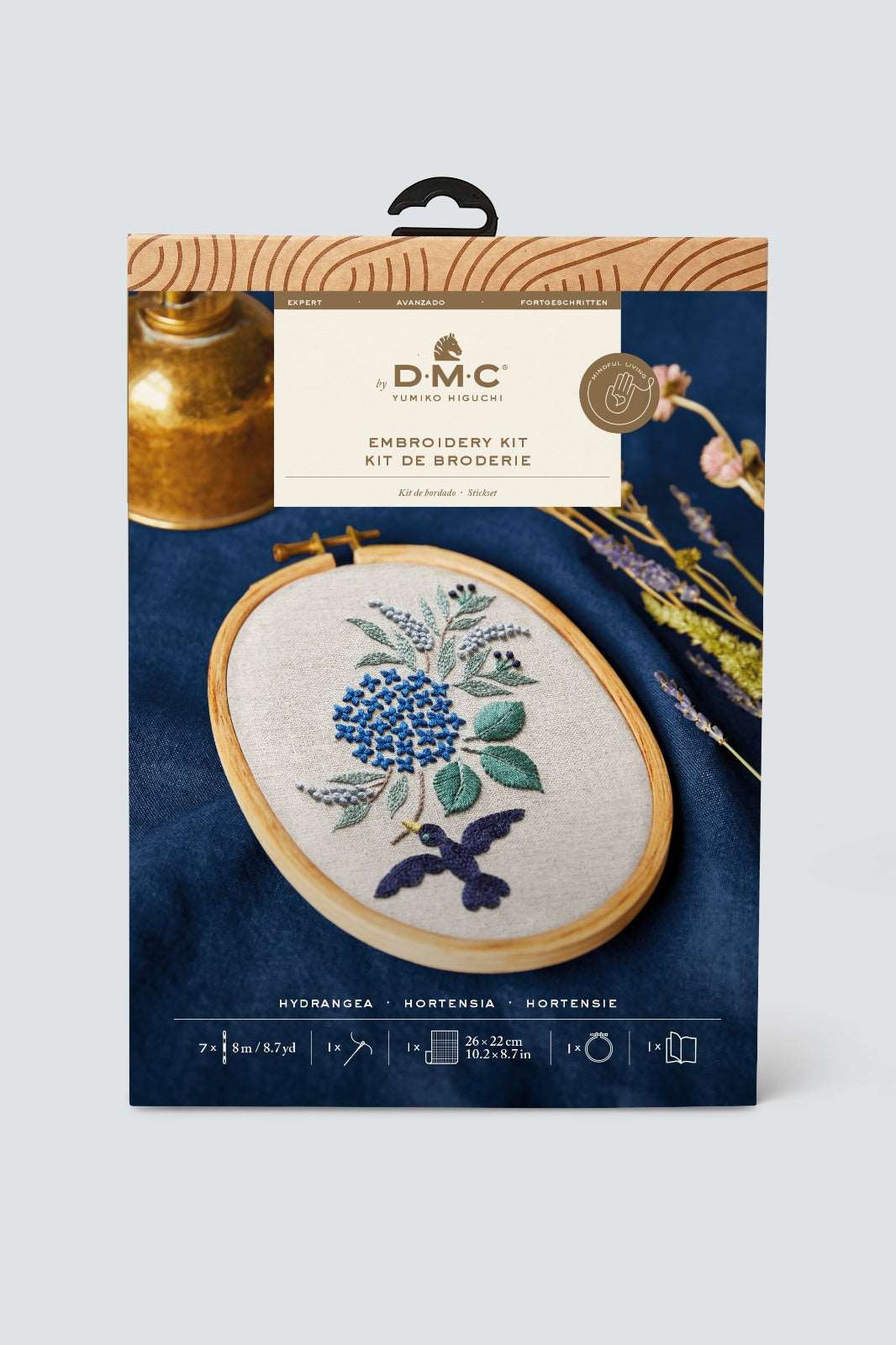 DMC 樋口愉美子繡球花高級刺繡套件