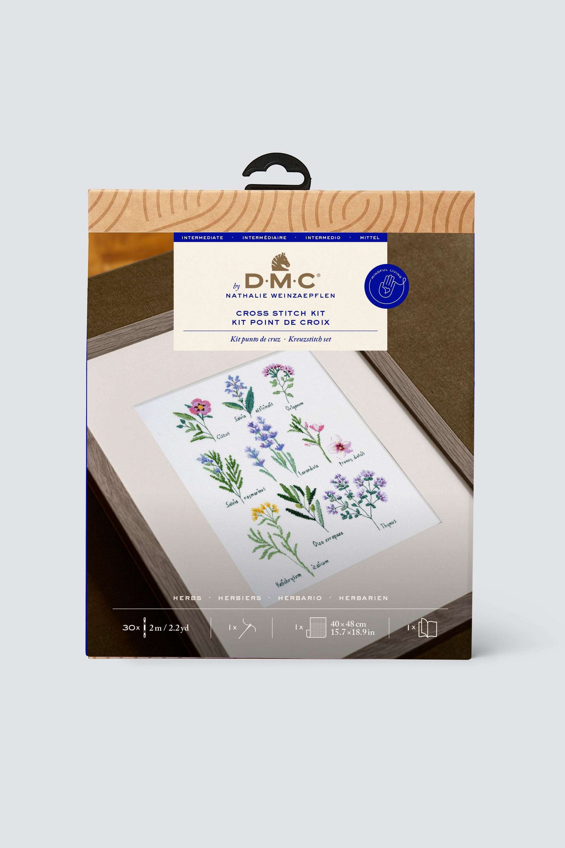 DMC 十字繡材料包 [香草] herbs by nathalie weinzaepflen