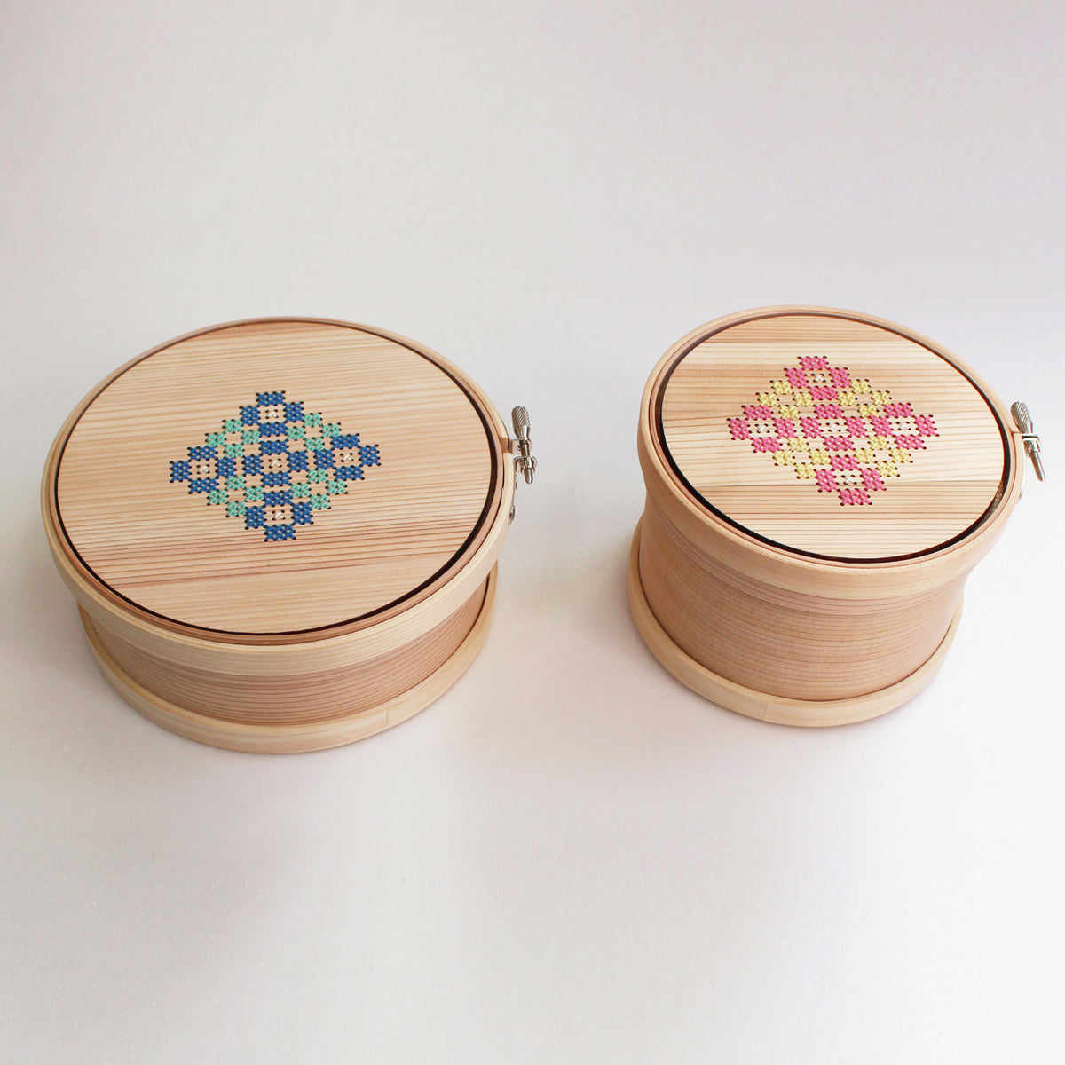 [預購優惠] Cohana 縫紉工具 圓刺繡箱 (只有箱子) [日本制]