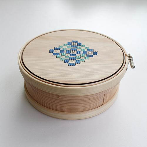 [預購優惠] Cohana 縫紉工具 圓刺繡箱 (只有箱子) [日本制]