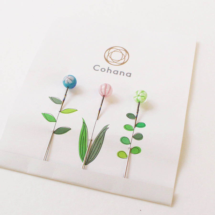 [預購優惠] Cohana 蜻蜓球大頭針 [日本制]